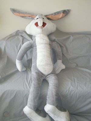 5ft Life Size Jumbo Bugs Bunny Giant Plush Stuffed Animal Warner Bros ...