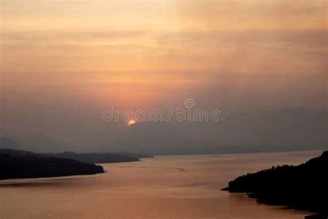 Beautiful View of Mula River during Sunset in Maharashtra in India ...