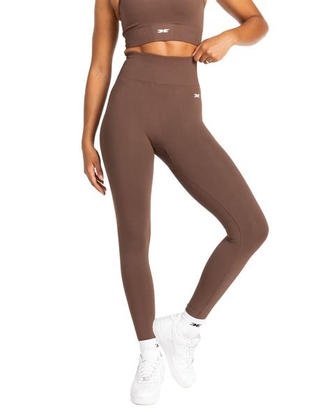 Elite Seamless V1 Leggings - Chocolate – Elite Eleven