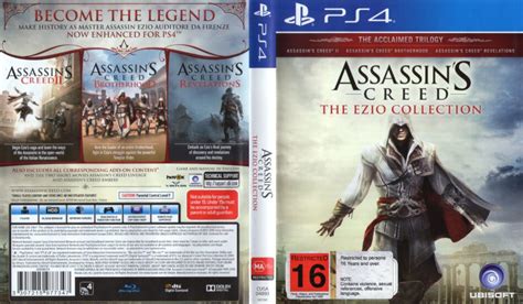 Assassin's Creed: The Ezio Collection (2016) PAL PS4 Cover - DVDcover.Com