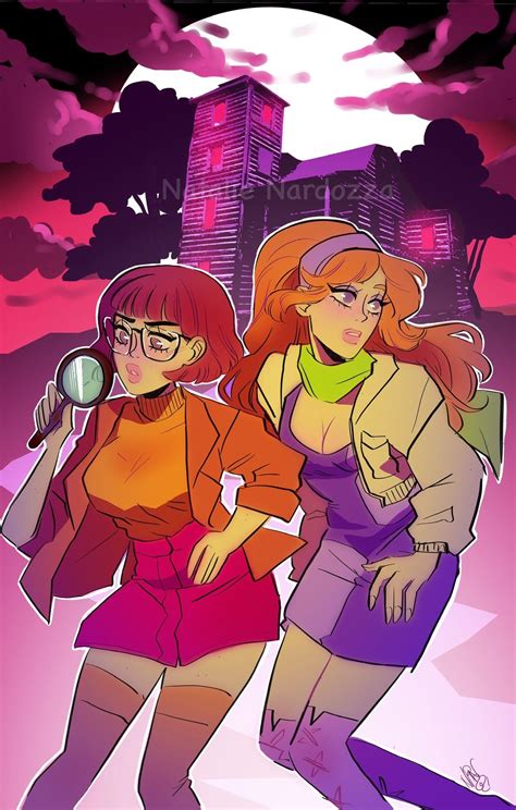 Velma X Daphne Fan Art