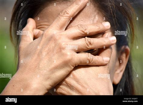 A Shameful Filipina Person Stock Photo - Alamy