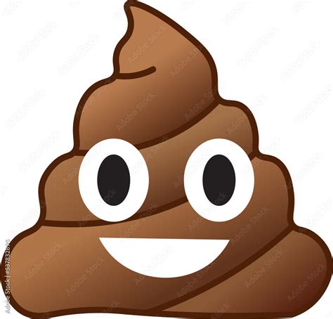 Emoji poop PNG transparent background Stock Illustration | Adobe Stock