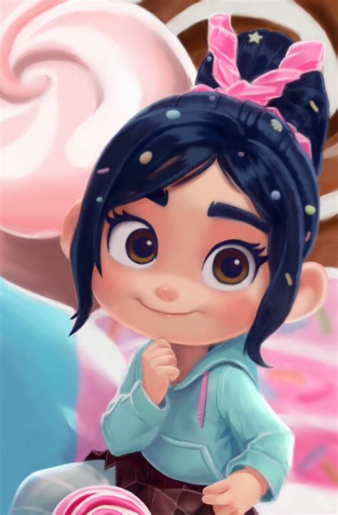 vanellope von schweetz  rb gs  deviantart