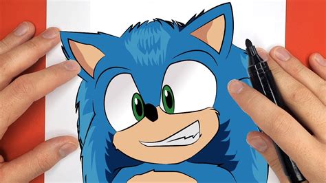 Como Desenhar O Sonic Do Filme - Como Desenhar o Sonic do Filme - Passo a Passo e Muito Fácil - YouTube