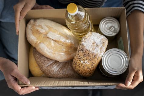 local social service agencies food pantries  churches receive