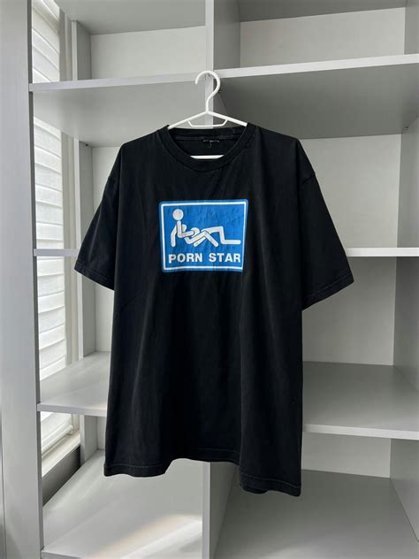 Hook-Ups × Stussy × Vintage Pornstar Vintage 90’ T Shirt Rare | Grailed