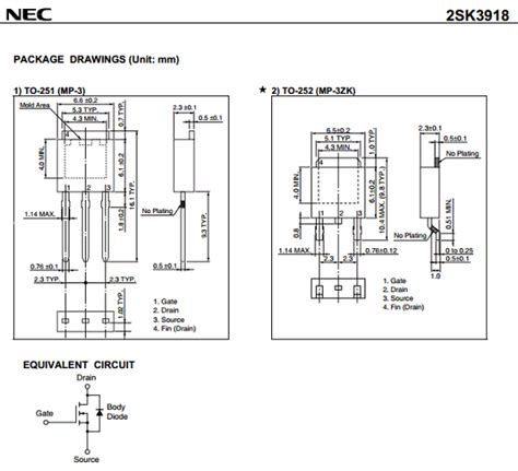 K3918 Datasheet PDF - 25V, 48A, N-Ch, Power MOSFET