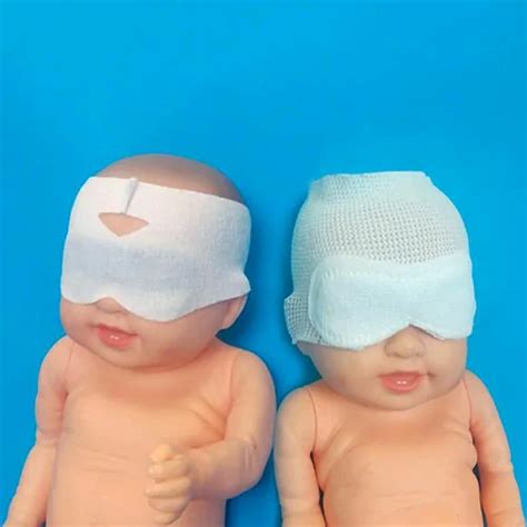 Disposable Neonatal Eye Mask Phototherapy protector for neonatal baby ...