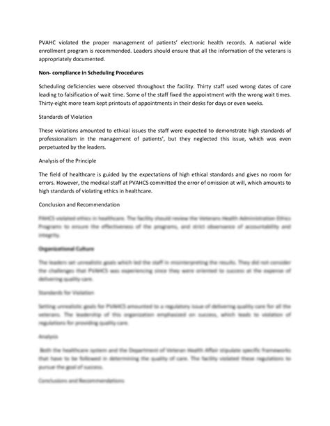 SOLUTION: Clinically Significant Delays In Care.edited - Studypool