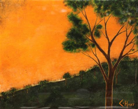 Chloe Hart - Burnt Sky – Red Hill Gallery