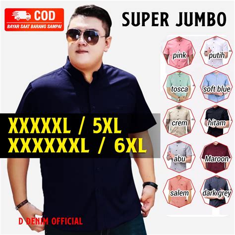 jual jumbo kemeja pria polos  warna muat bb  kilo tidak mulur