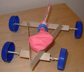 Balloon Powered Car Designs