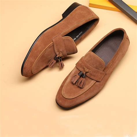 Mens Casual Suede Shoes : Free Shipping