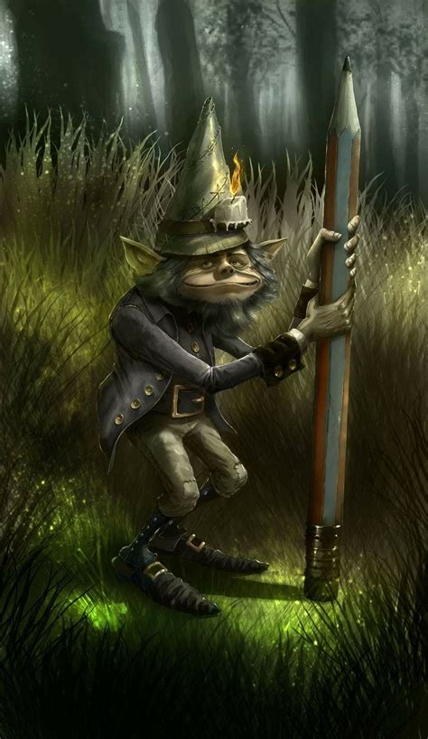 pin  maria cristinaercole  duendes magical creatures fantasy art