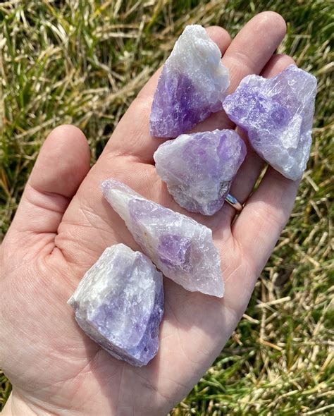 Raw Amethyst Crystal B Grade Natural Amethyst Amethyst - Etsy Australia