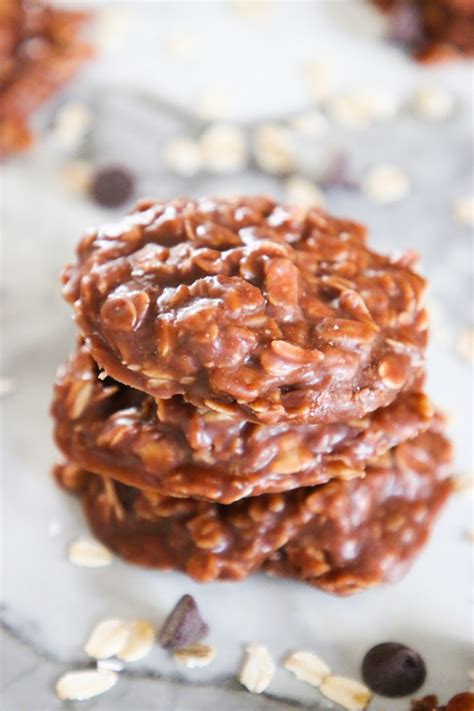 chocolate peanut butter oatmeal cookies  bake  connie corning blog