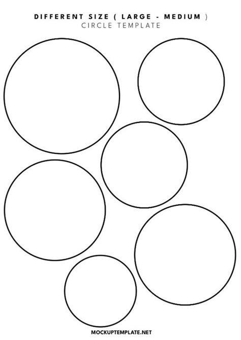 Free Printable Circle Templates ( 20+ PDF )