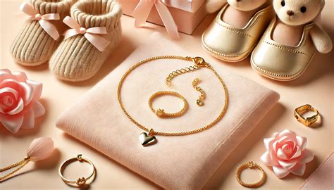 Gold Jewellery for Baby Girls: A Timeless Gift of Love – Top Gold Shop