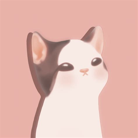 Pop Cat Cute Anime Meme GIF | GIFDB.com
