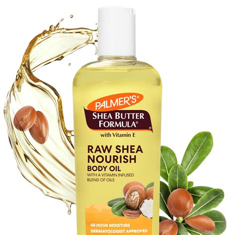 Amazon.com : Palmer's Shea Formula Raw Shea Body Oil with Vitamin E