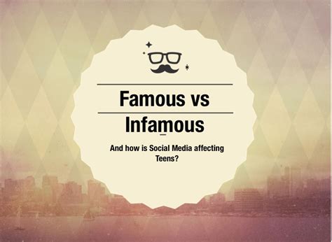 Famous vs Infamous on FlowVella - Presentation Software for Mac iPad ...