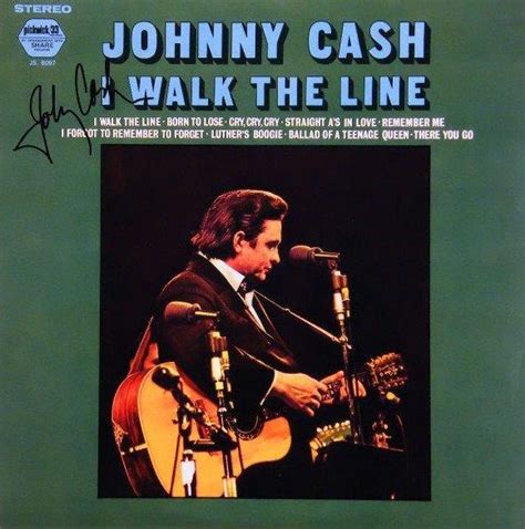 Johnny Cash, Walk The Line, hand signed by Johnny CashROCK STAR gallery