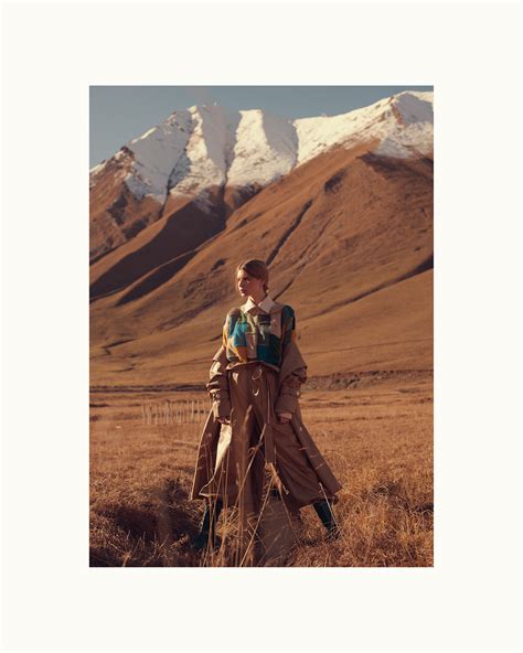 for glossy magazine on Behance