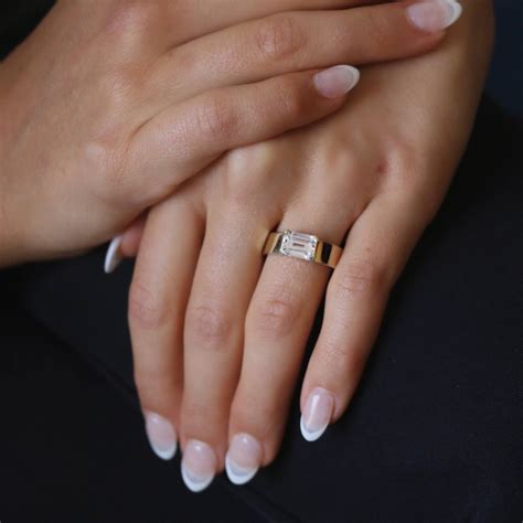 emerald cut cigar band 3