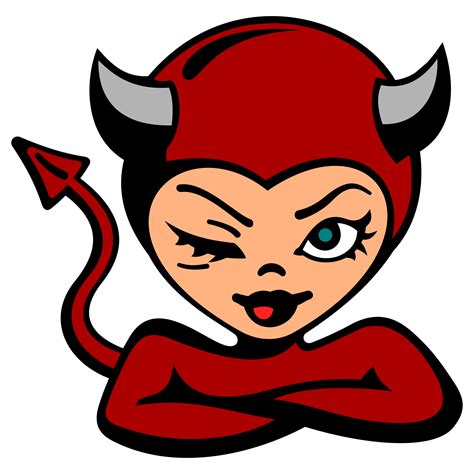 Guess The Emoji Fire Devil Girl
