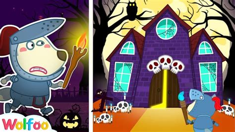 Wolfoo and Mysterious Adventures on Halloween at a Haunted House [30 ...