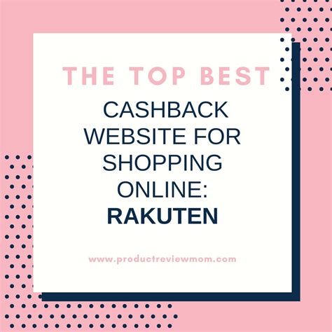 The Top Best Cashback Website for Shopping Online: Rakuten