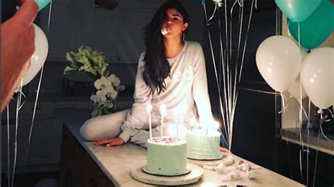 Selena Gomez celebrated her 25th birthday by wearing white PJs