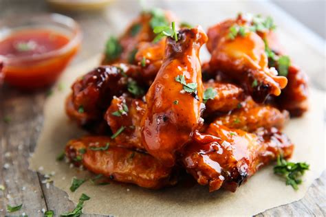 Sweet & Spicy Air Fryer Chicken Wings - PaleOMG