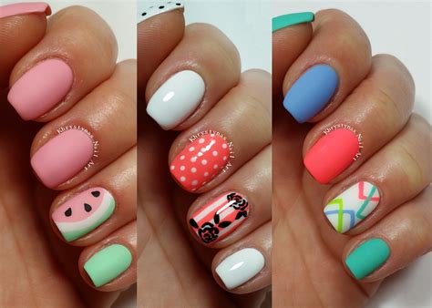 5+ Nail Art Designs Easy For Short Nails - Can vip