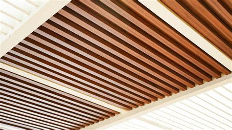 wood slat   ceiling
