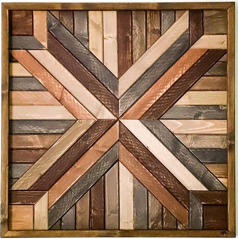 20+30+ Geometric Wood Wall Art – HOMYRACKS