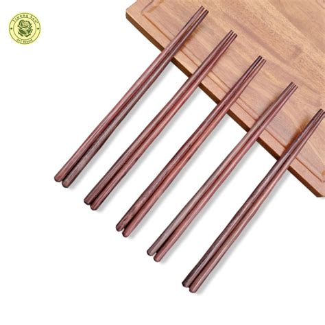 Đũa Gỗ Cẩm Lai Tiện Đầu Tròn - Đồ Dùng Gia Dụng Gỗ Trường Sơn