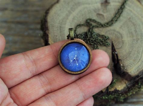 Aquarius Necklace Aquarius Constellation Zodiac Necklace - Etsy
