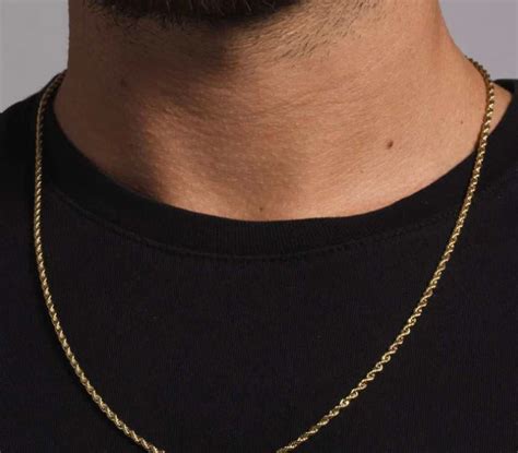 solid gold rope chains  gld shop