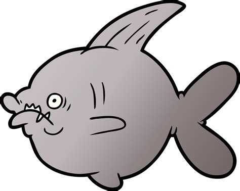 cartoon ugly fish 12378639 Vector Art at Vecteezy