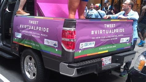Supporters Hold Gay-Pride Parade In Moscow -- At Least Virtually