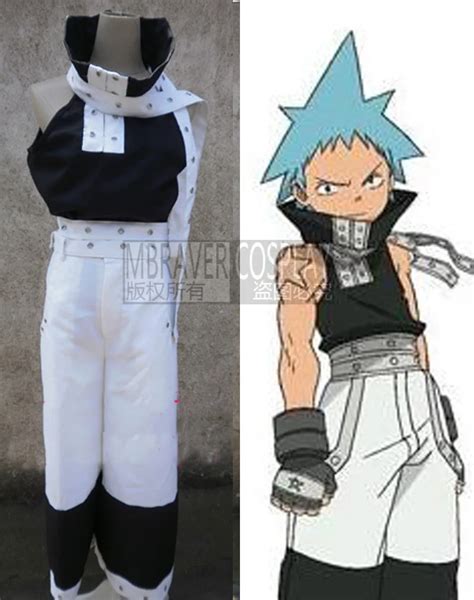 Soul Eater Black Star Cosplay Costume-in Anime Costumes from Novelty ...