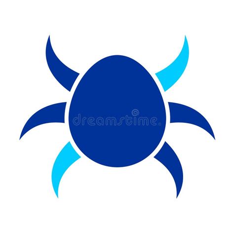 tick symbol stock vector illustration  sign virus