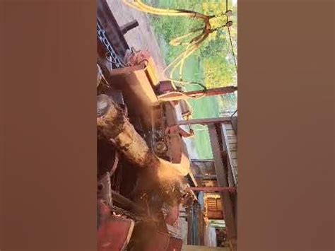 mellott rosserhead debarker entirety  lots   youtube