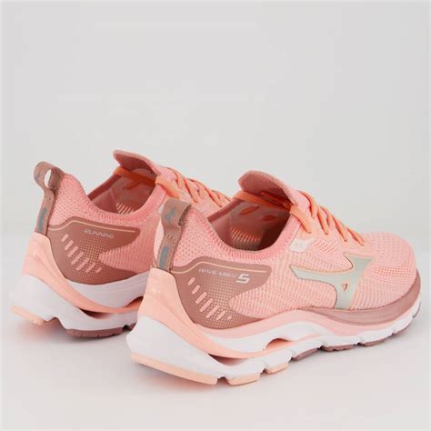 Tênis Mizuno Feminino Rosa - Tênis Mizuno Wave Mirai 5 Feminino Rosa - FutFanatics