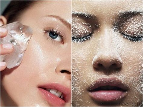 Кубики льда для лица: полезное действие процедуры