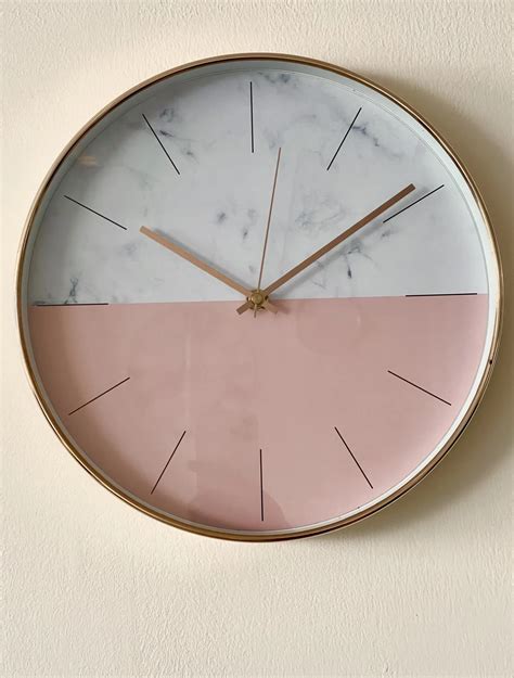 split color clock beveledge designs