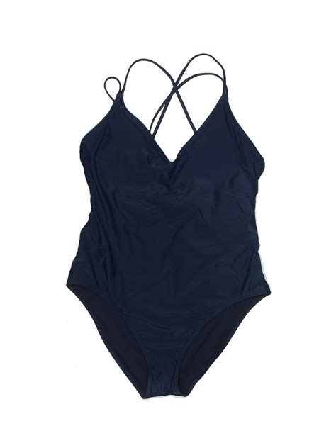 Hurley Solid Navy Blue One Piece Swimsuit Size XXL - 68% off | ThredUp