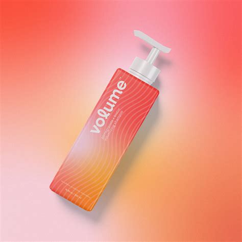 volume shampoo  behance